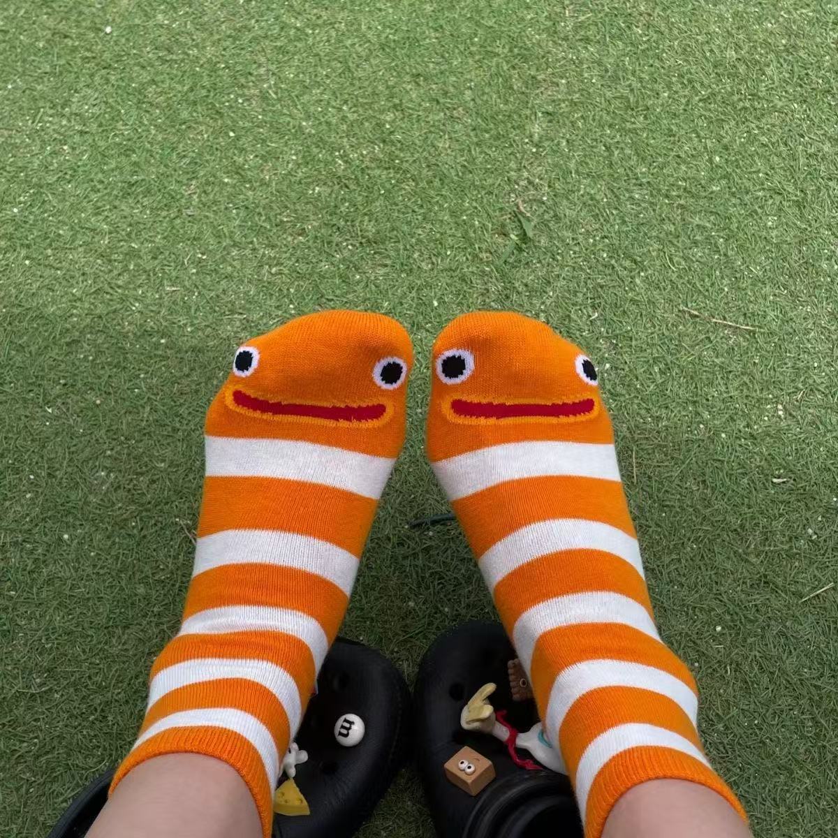 🧦Sfrcord® Official Store – Clownfish Socks | Soft, Comfy & Full of Fun 🧦