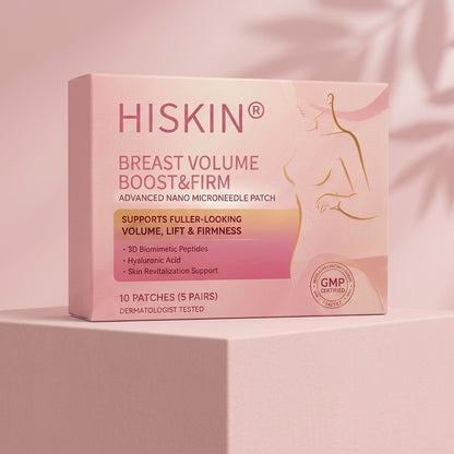 💃𝐇𝐈𝐒𝐊𝐈𝐍® 👩‍⚕️ Targeted Breast Enhancement Advanced Nano Microneedle Patch💃