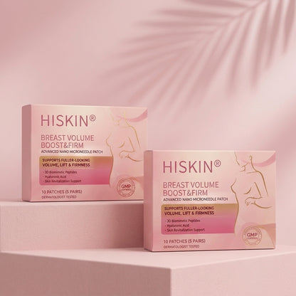 💃𝐇𝐈𝐒𝐊𝐈𝐍® 👩‍⚕️ Targeted Breast Enhancement Advanced Nano Microneedle Patch💃