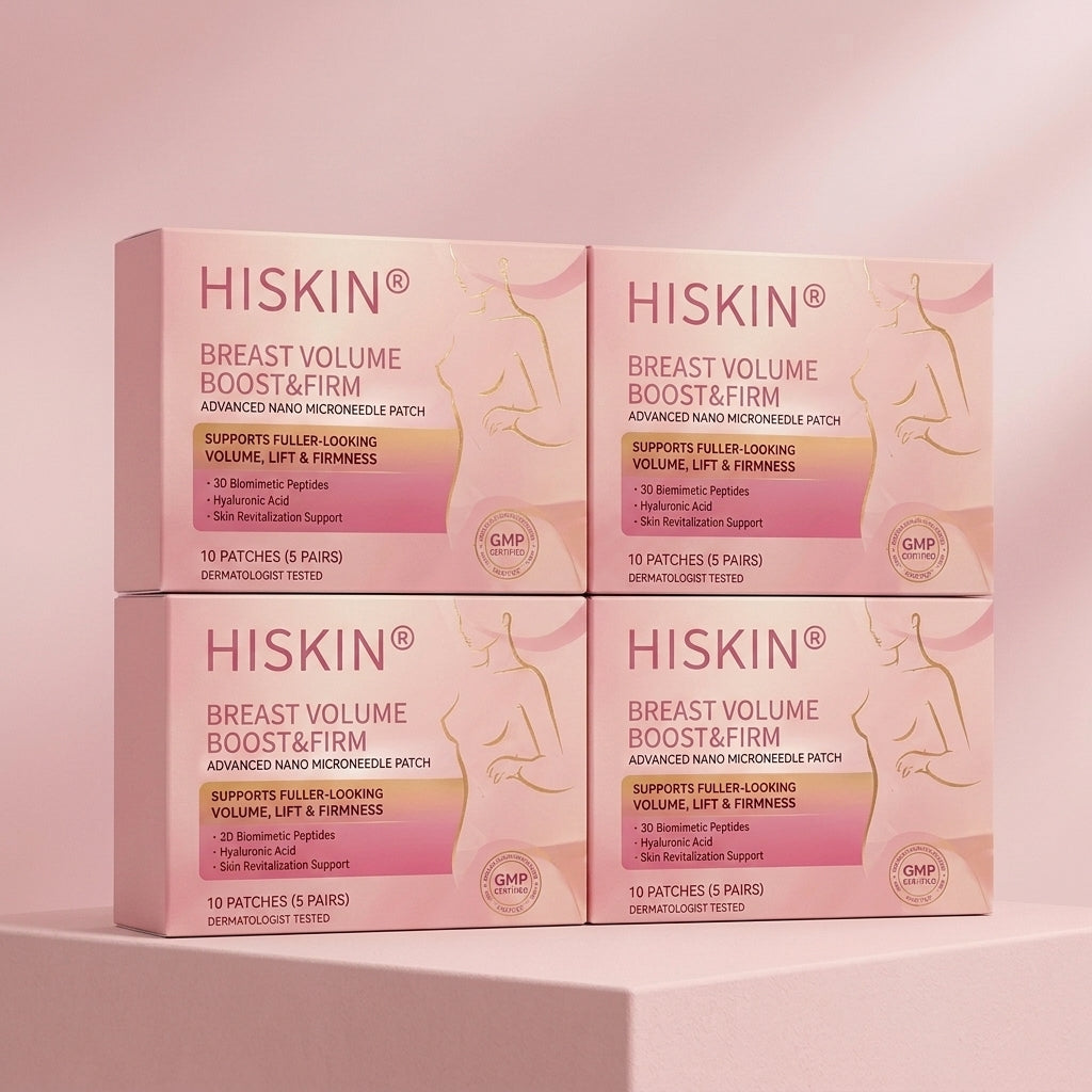 💃𝐇𝐈𝐒𝐊𝐈𝐍® 👩‍⚕️ Targeted Breast Enhancement Advanced Nano Microneedle Patch💃