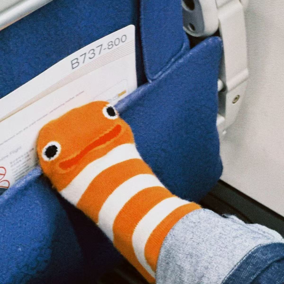 🧦Sfrcord® Official Store – Clownfish Socks | Soft, Comfy & Full of Fun 🧦