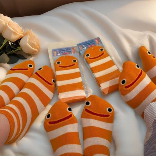 🧦Sfrcord® Official Store – Clownfish Socks | Soft, Comfy & Full of Fun 🧦
