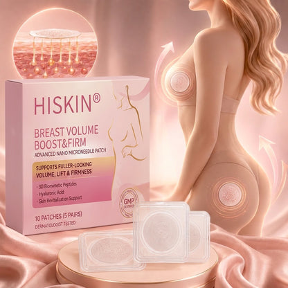 💃𝐇𝐈𝐒𝐊𝐈𝐍® 👩‍⚕️ Targeted Breast Enhancement Advanced Nano Microneedle Patch💃